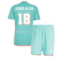 Inter Miami Jordi Alba #18 Koszulka Trzecia dzieci 2024-25 Krótki Rękaw (+ krótkie spodenki)